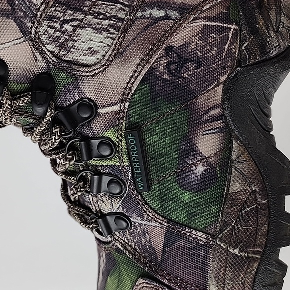 SHE Women's Outdoor Kosoha Hunting Ankle Lace Up Boots Camo Black Green Size 6.5 - Picture 8 of 16